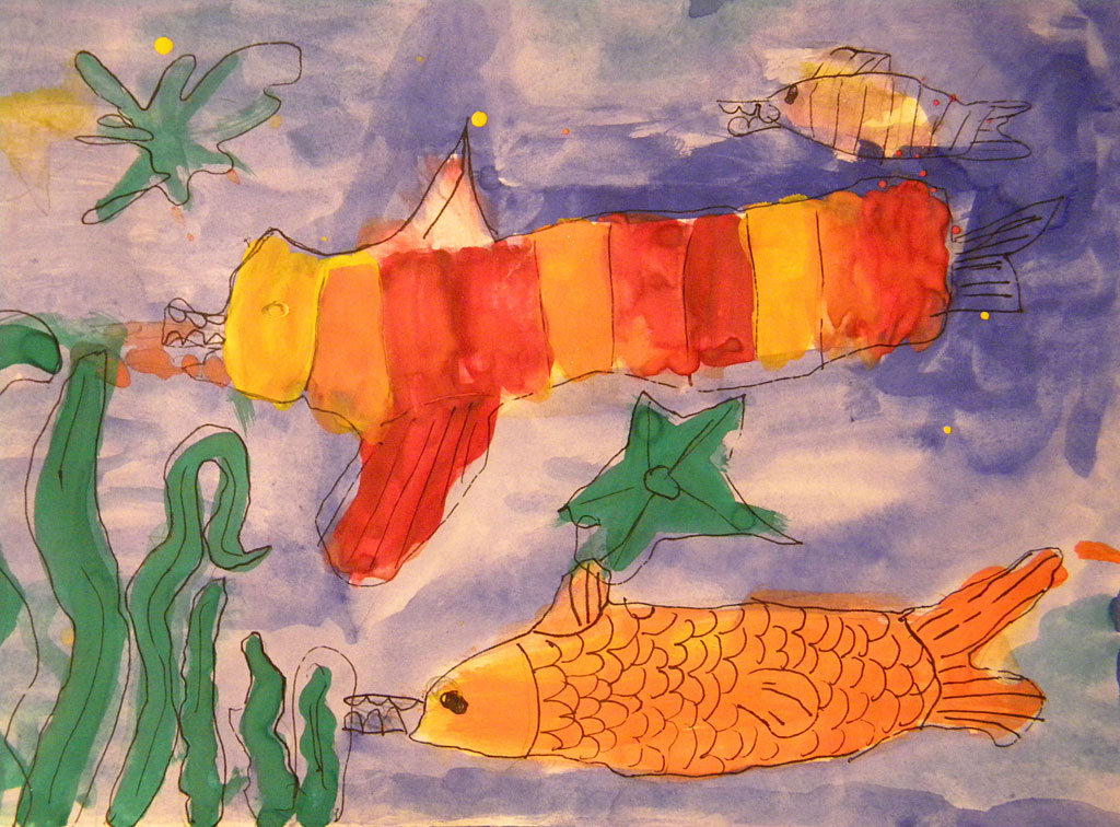 Рыбки с зубами (Роман, 8 лет)