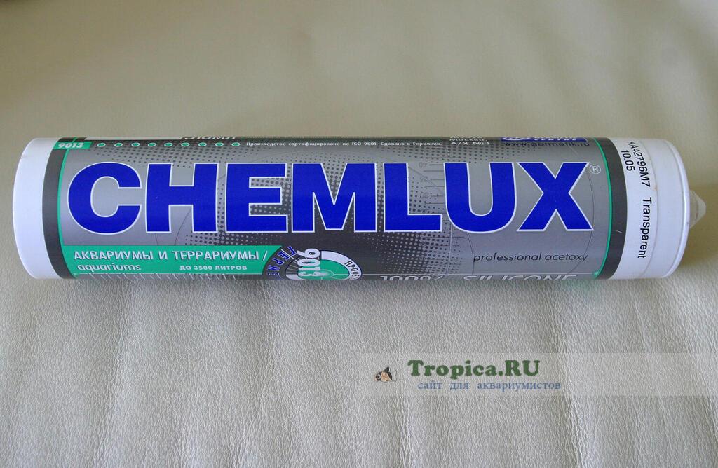 Силикон для склейки аквариумов CHEMLUX